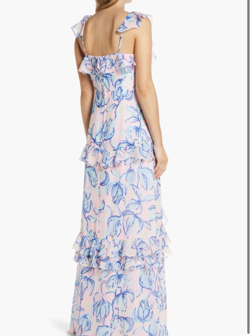 Lilly Pulitzer Riland Ruffle Maxi Dress - Picture 4 of 5
